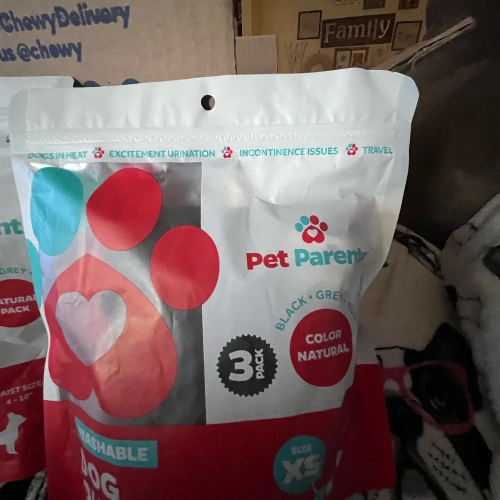 Size XS waist size is 4-10”. Washable diapers for male or female.